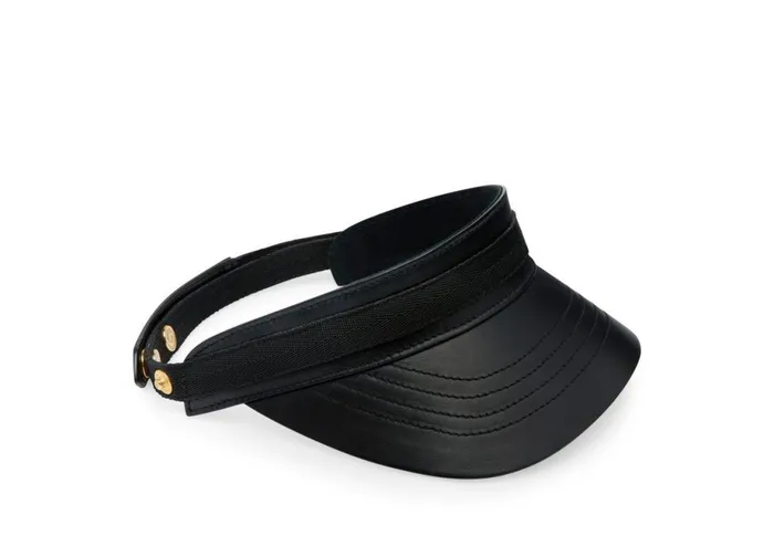 Men Small Leather Goods Tom Ford Smooth Leather Visor Men Small Leather Goods Tom Ford Smooth Leather Visor