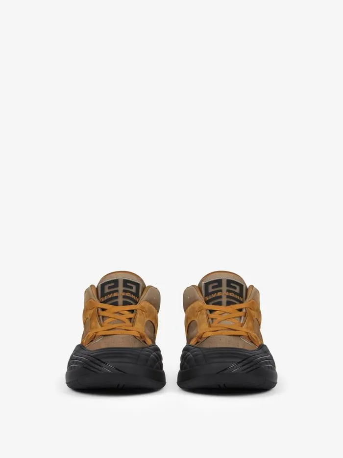 Men Sneakers Givenchy Skate Sneakers In Nubuck And Synthetic Fiber Beige