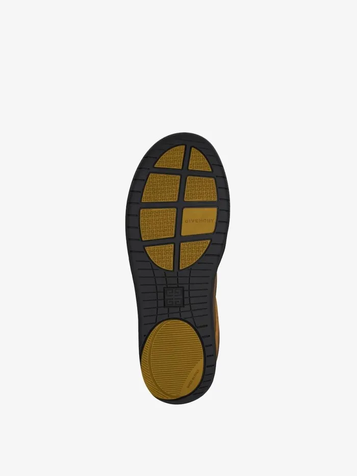 Men Sneakers Givenchy Skate Sneakers In Nubuck And Synthetic Fiber Beige