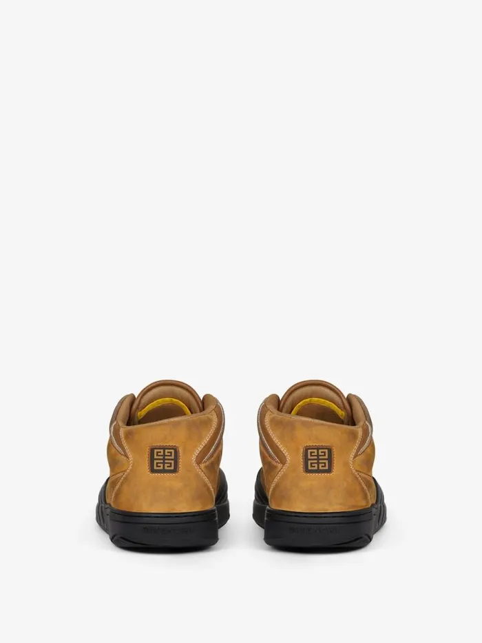 Men Sneakers Givenchy Skate Sneakers In Nubuck And Synthetic Fiber Beige