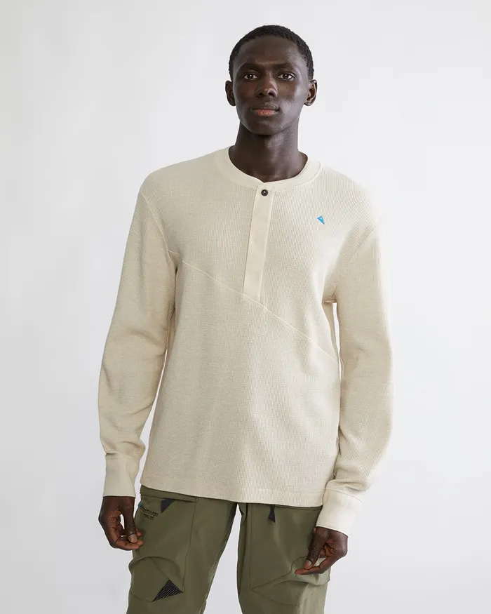 Men Snotra Long Sleeve Crewneck Birch Klttermusen Fleeces and Sweaters