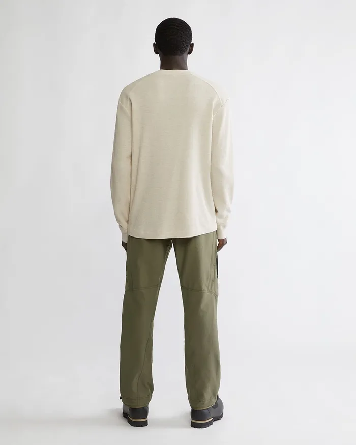 Men Snotra Long Sleeve Crewneck Birch Klttermusen Fleeces and Sweaters