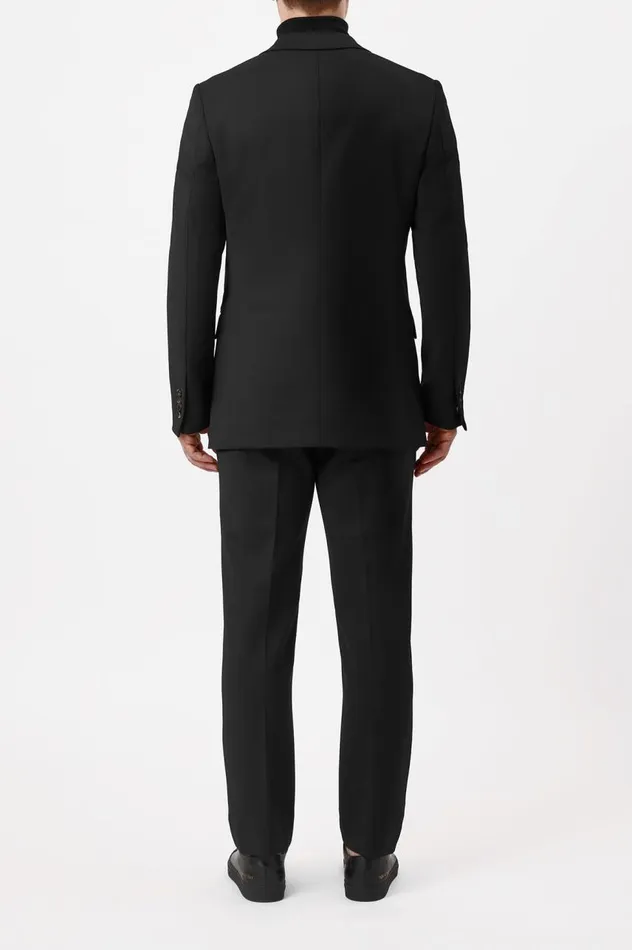 Men Suits Gabriela Hearst Irving Jacket In Black Sportwear Wool