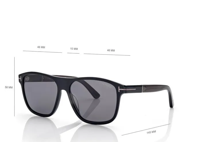 Men SUNGLASSES Tom Ford Polarized Frances Sunglasses Black Men SUNGLASSES Tom Ford Polarized Frances Sunglasses Black