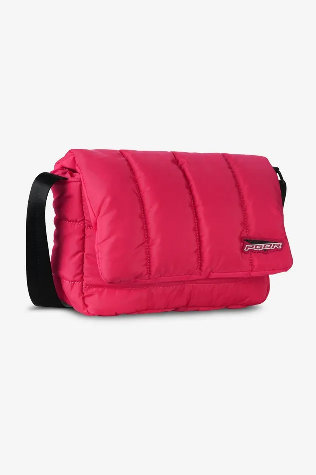 MenWomen Pegador Bags Blamor Rubber Puffer Bag Virtual Pink