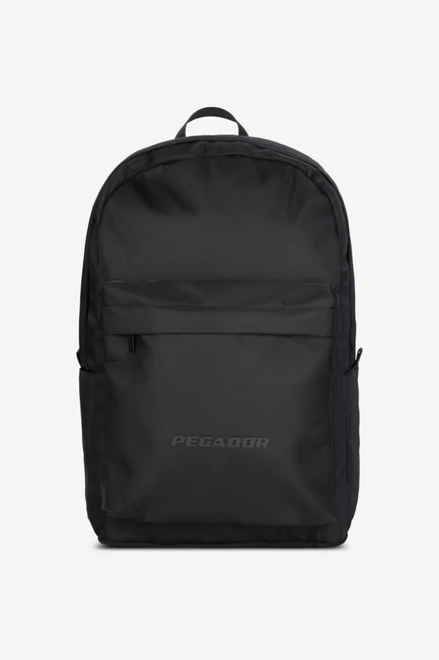 MenWomen Pegador Bags Ventnor Logo Nylon Backpack Black MenWomen Pegador Bags Ventnor Logo Nylon Backpack Black