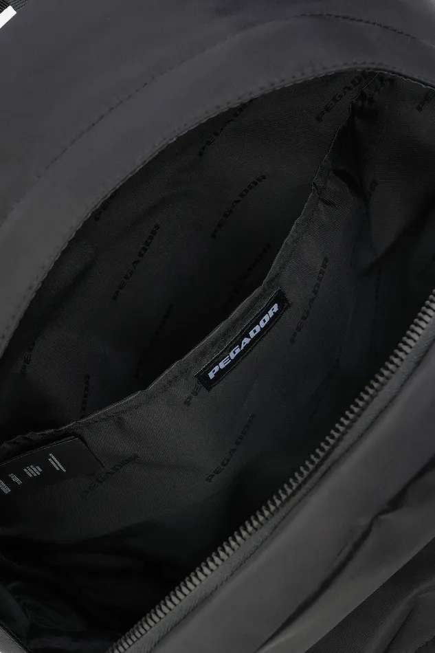 MenWomen Pegador Bags Ventnor Logo Nylon Backpack Black MenWomen Pegador Bags Ventnor Logo Nylon Backpack Black