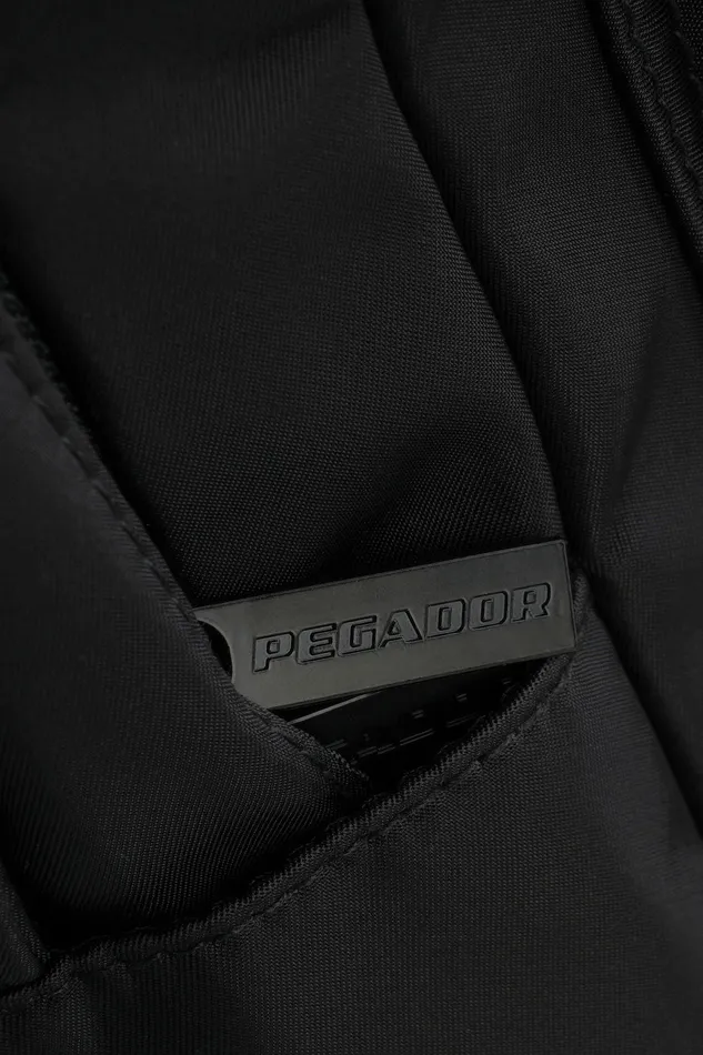 MenWomen Pegador Bags Ventnor Logo Nylon Backpack Black MenWomen Pegador Bags Ventnor Logo Nylon Backpack Black
