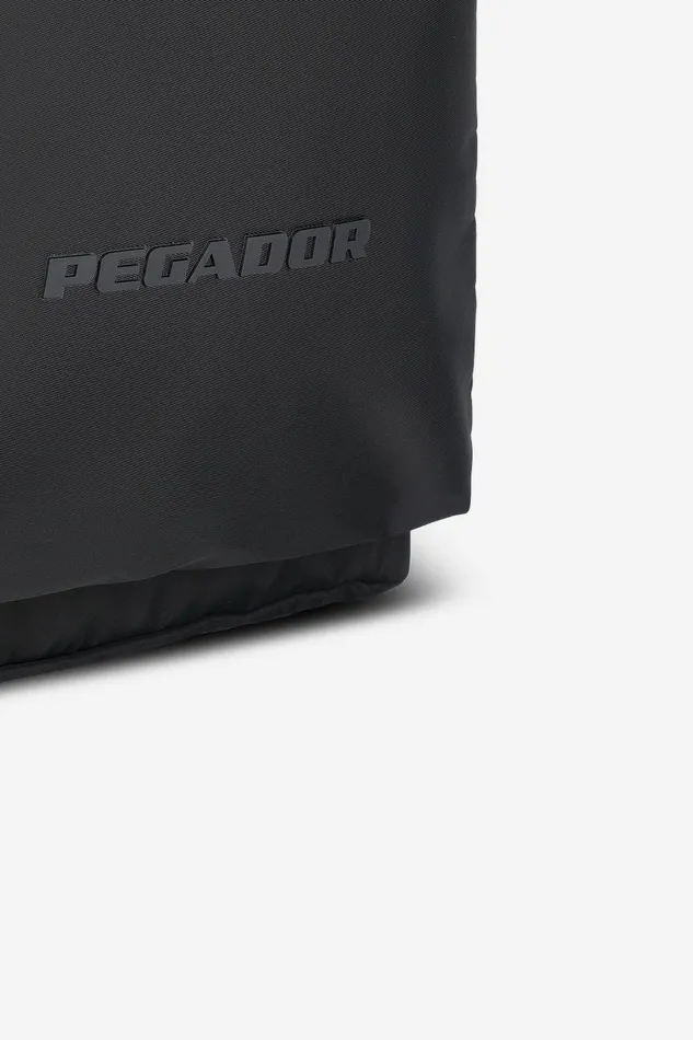 MenWomen Pegador Bags Ventnor Logo Nylon Backpack Black MenWomen Pegador Bags Ventnor Logo Nylon Backpack Black