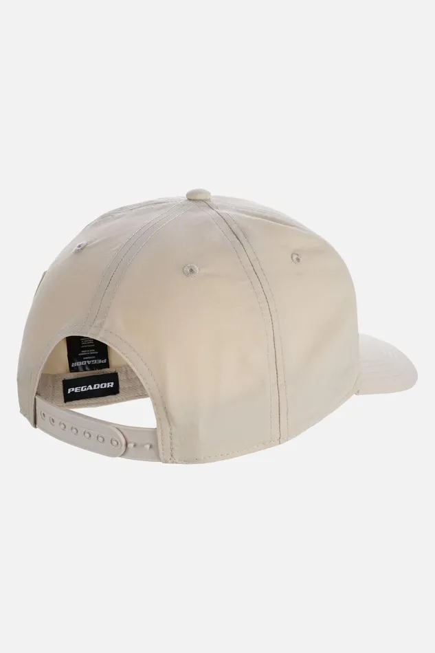 MenWomen Pegador Caps and Hats Logo Crushed Nylon Cap Desert Sand MenWomen Pegador Caps and Hats Logo Crushed Nylon Cap Desert Sand