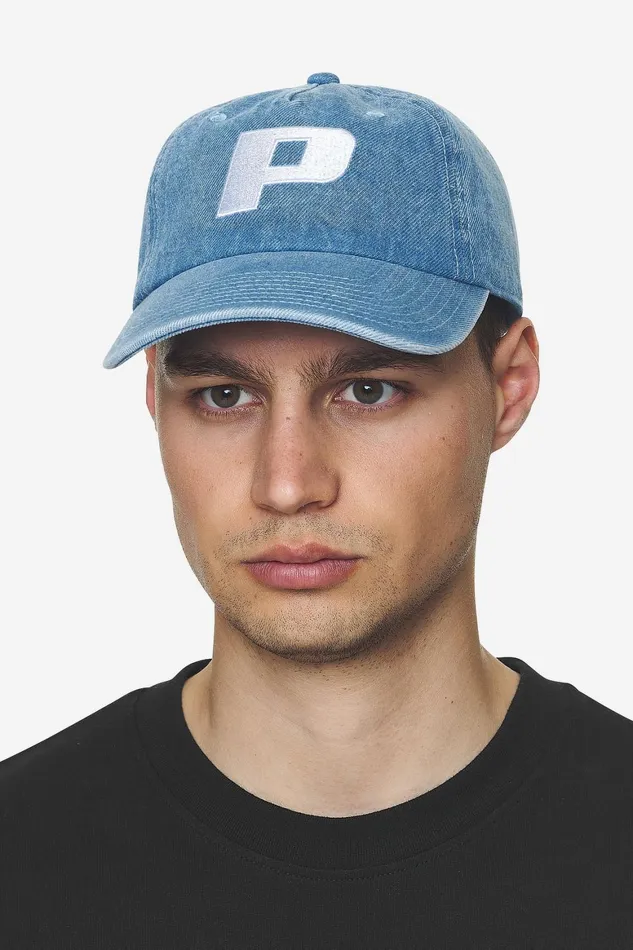 MenWomen Pegador Caps and Hats P Logo Denim Cap Baby Blue MenWomen Pegador Caps and Hats P Logo Denim Cap Baby Blue