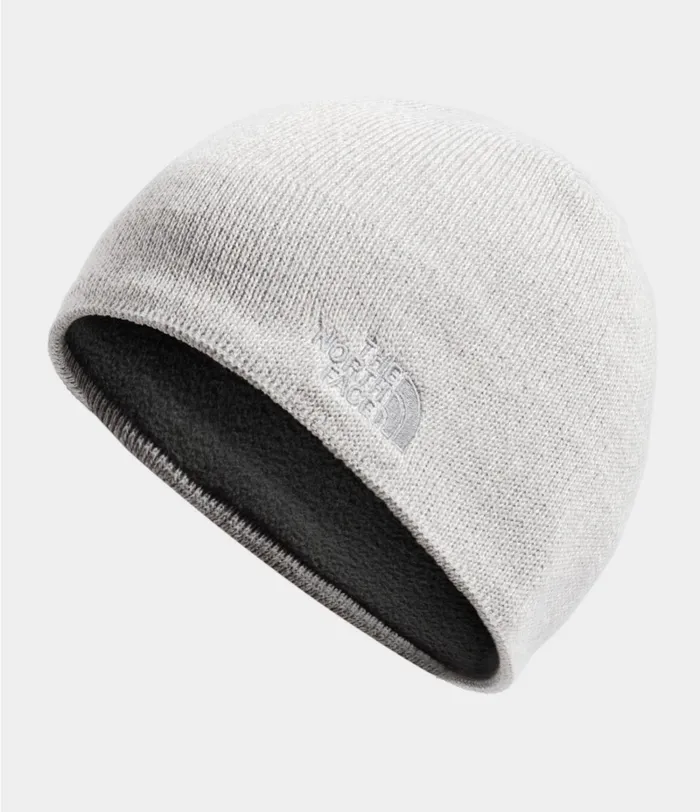Mens The North Face Beanies and Scarves Jim Beanie Tnf Light Grey Heather