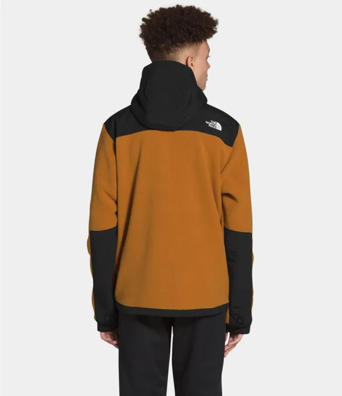 Mens The North Face Fleece Denali 2 Hoodie Timber Tan