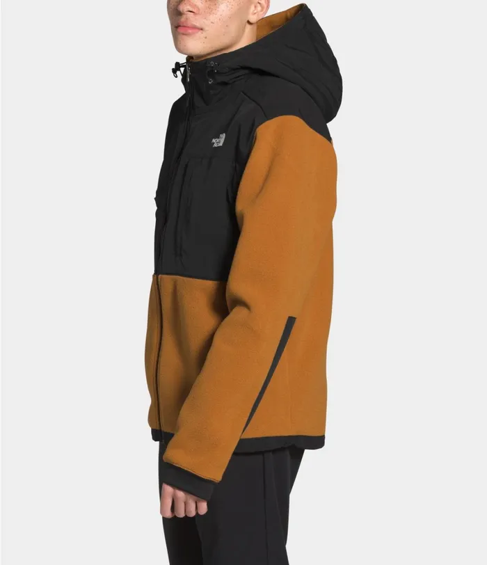 Mens The North Face Fleece Denali 2 Hoodie Timber Tan
