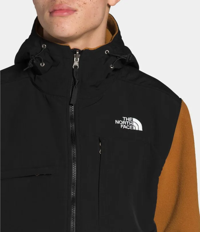 Mens The North Face Fleece Denali 2 Hoodie Timber Tan
