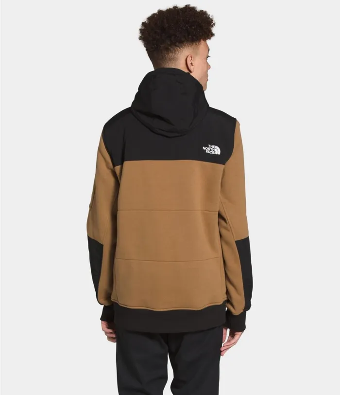 Mens The North Face Fleece Sherpa Lined Rivington Jacket Utility Brown