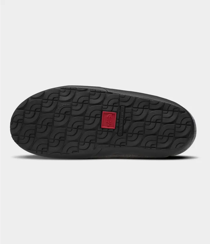 Mens The North Face Slippers ThermoBall Traction Bootie Wool Tnf Medium Grey Heathertnf Black