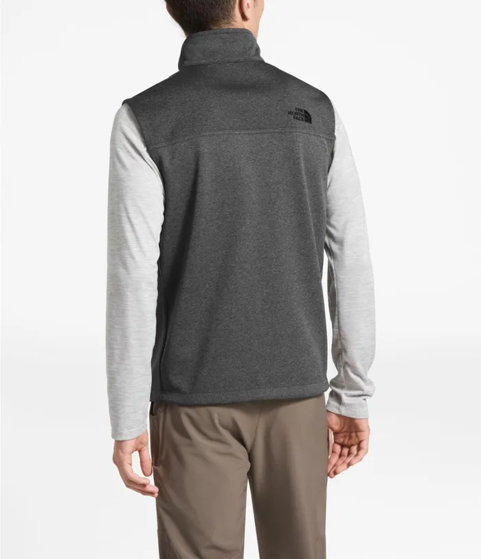 Mens The North Face Vests Apex Canyonwall Vest Tnf Dark Grey Heather