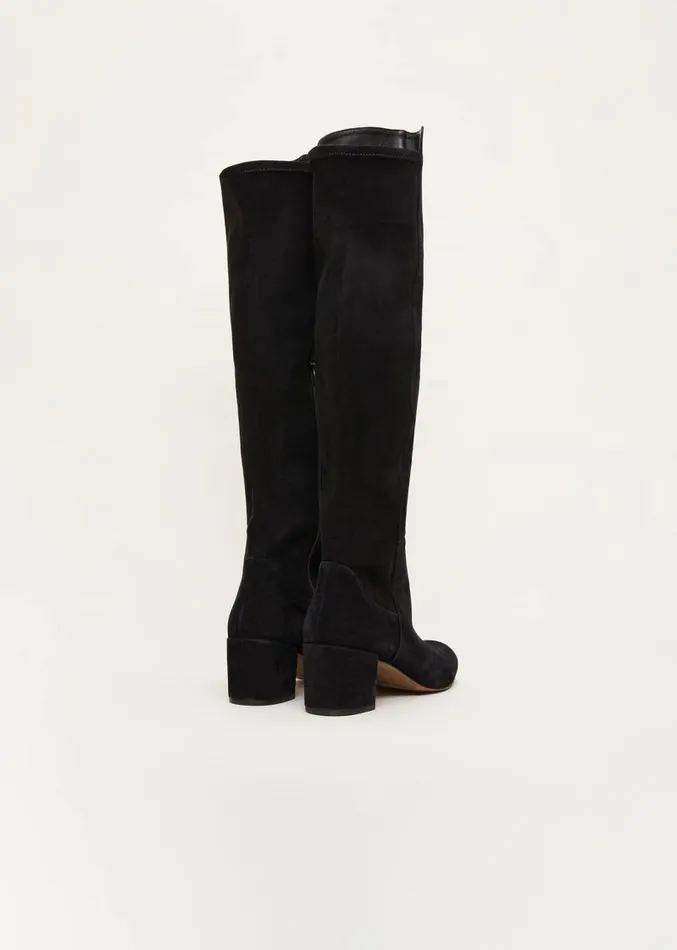 Milly Knee High Boots Black Women Phase Eight Heels