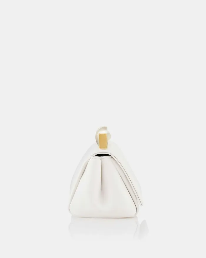 Mini Twist Clutch White Women Aquazzura Mini Bags