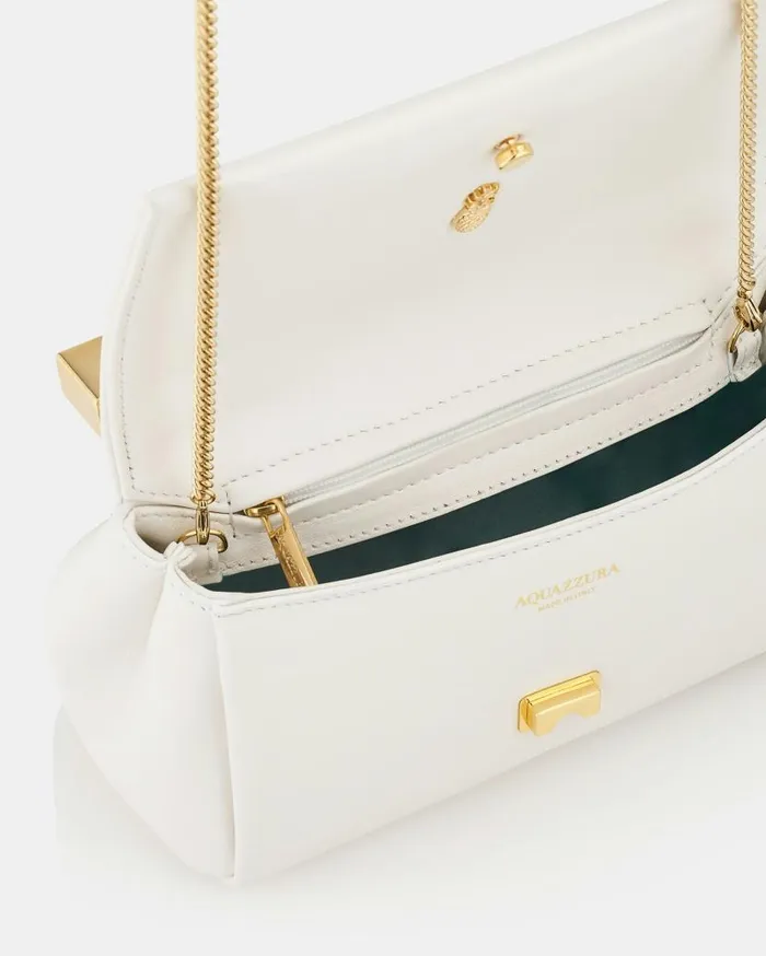 Mini Twist Clutch White Women Aquazzura Mini Bags