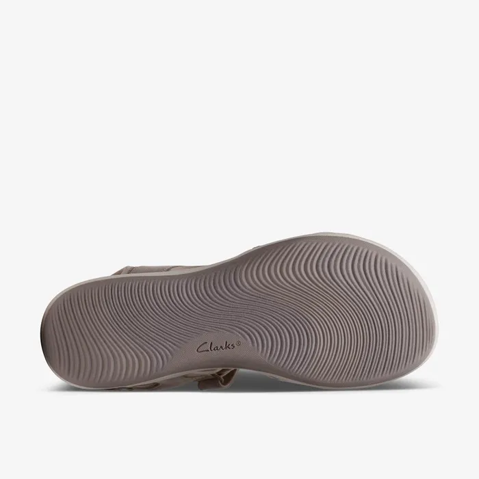 Mira Bay Stone Women Clarks Sandals and Flip Flops