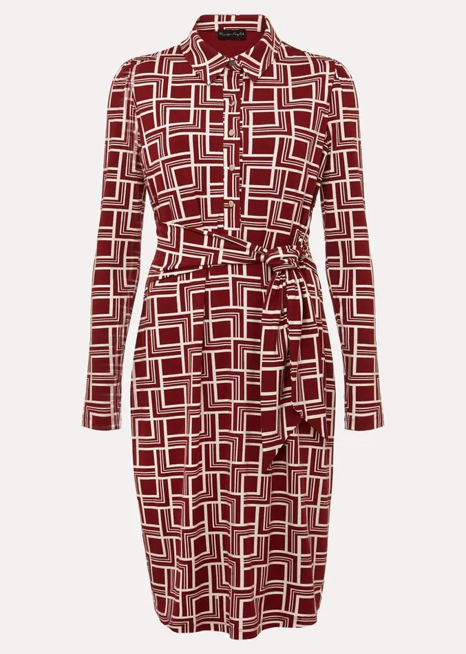 Montana Geo Shirt Shift Dress Multicoloured Women Phase Eight Dresses