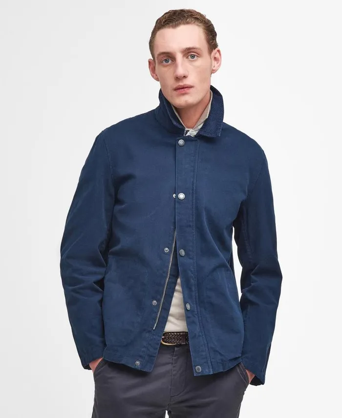 Murton Casual Jacket Classic Navy Men Barbour Casual Jackets