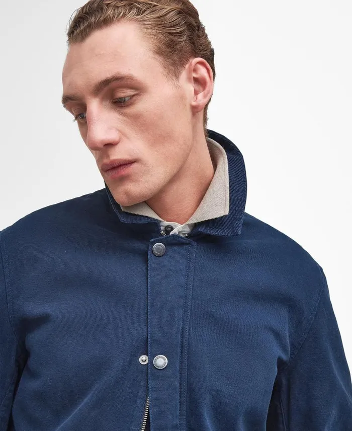 Murton Casual Jacket Classic Navy Men Barbour Casual Jackets