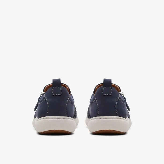 Nalle Lilac Navy Nubuck Women Clarks Sneakers