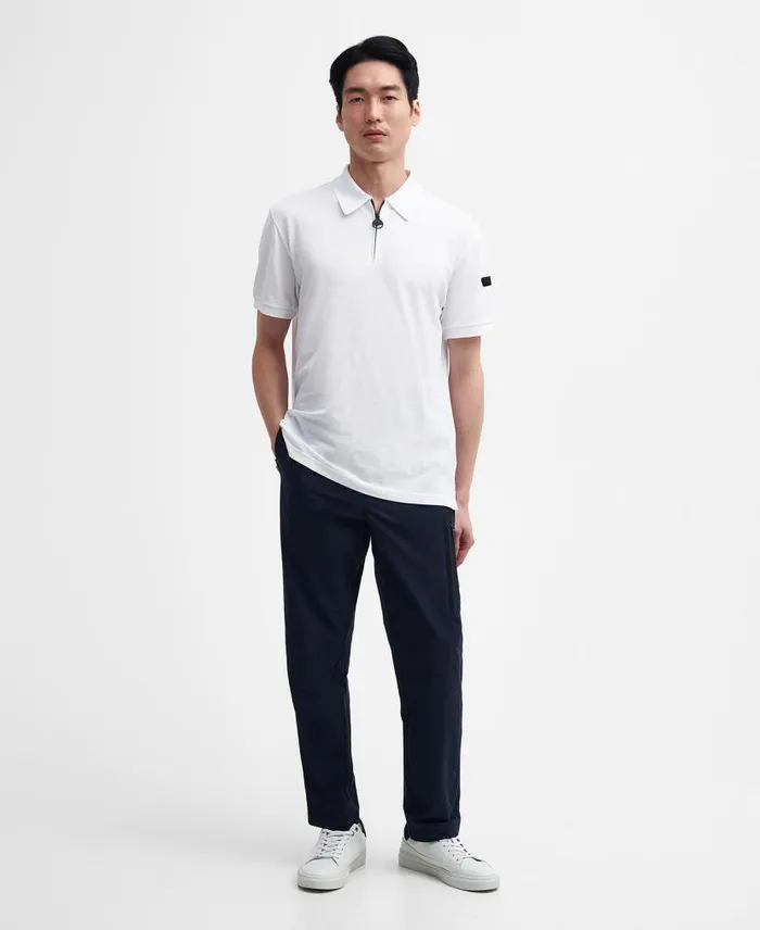 Nara Pique Polo Shirt Sapphire Navy Men Barbour Polo Shirts