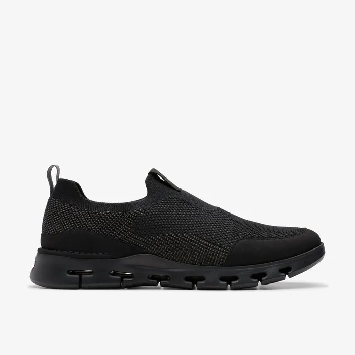 Nature X Ease Black Combination Men Clarks Sneakers