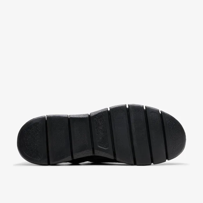 Nature X Ease Black Combination Men Clarks Sneakers
