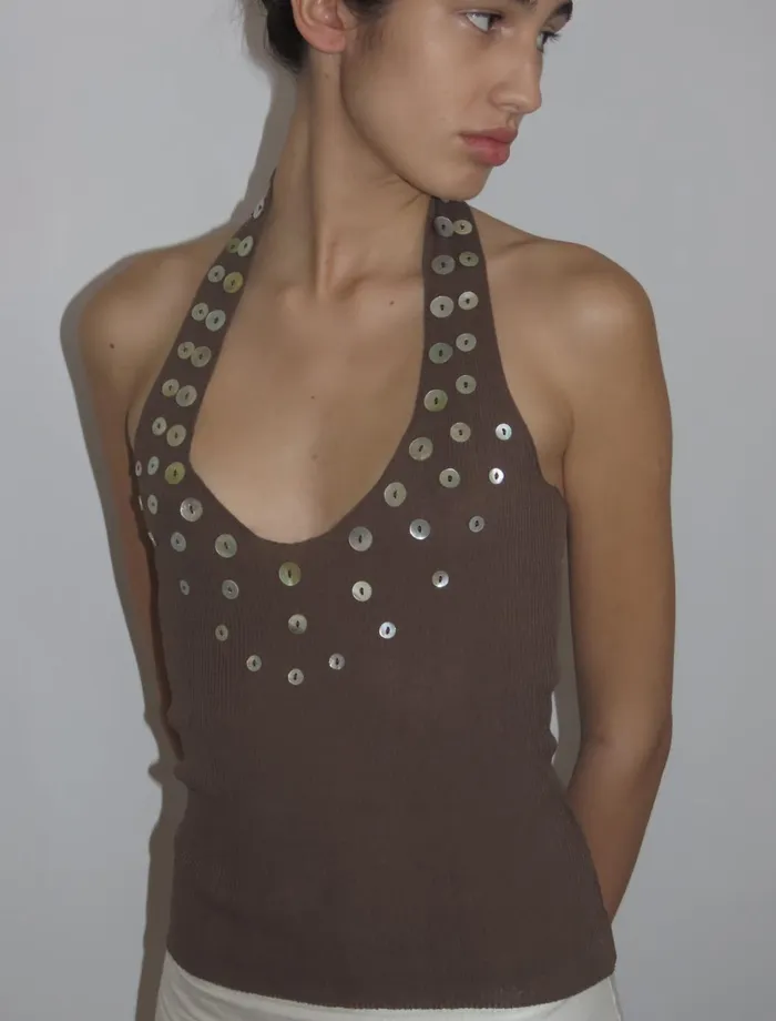 Nerium Brown Women Paloma Wool Tops