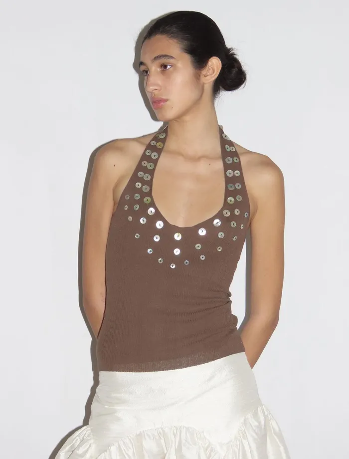 Nerium Brown Women Paloma Wool Tops