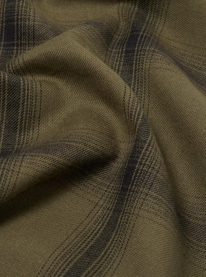 Nightwear Men Universal Works Universal Works Pyjama Pant In Olive Shadow Check
