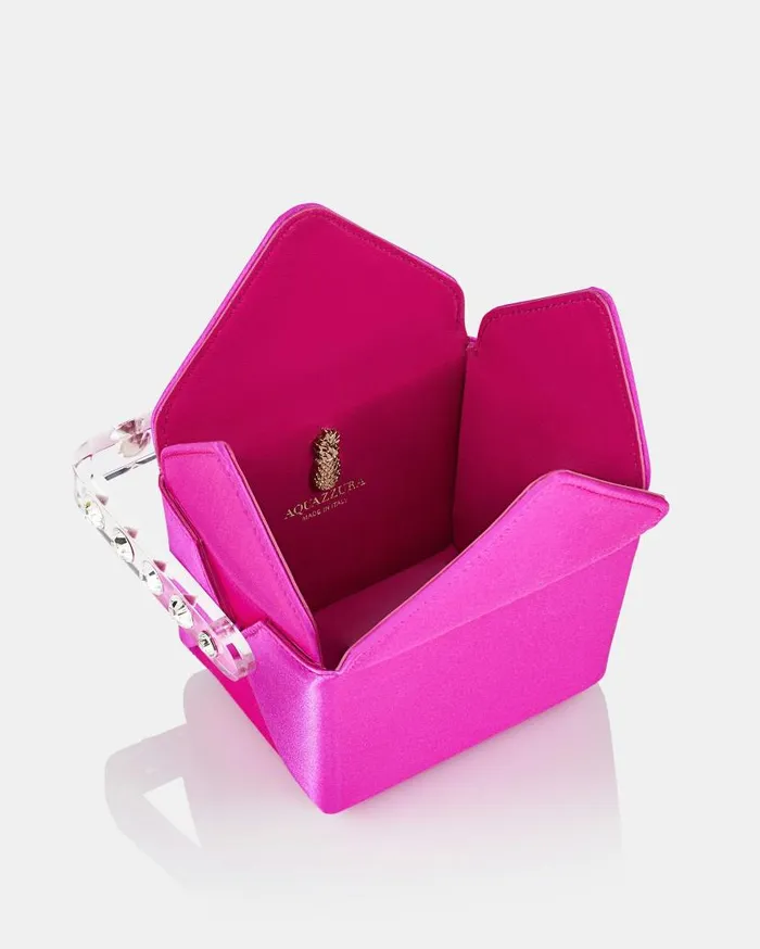 Noodle Box Fuchsia Women Aquazzura Mini Bags Noodle Box Fuchsia Women Aquazzura Mini Bags