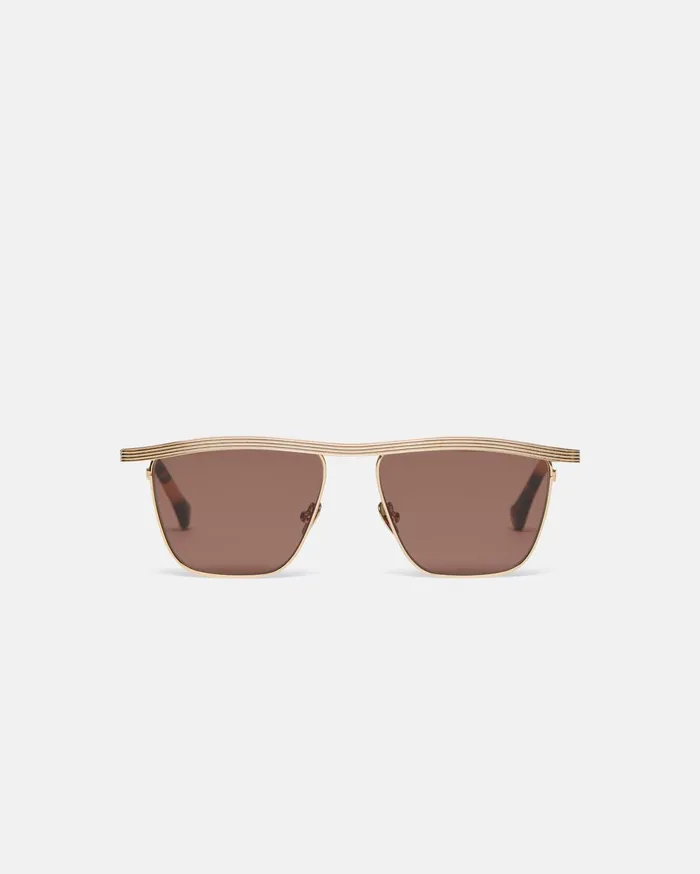 Noran Sunglasses Gold WomenMen Nanushka Eyewear