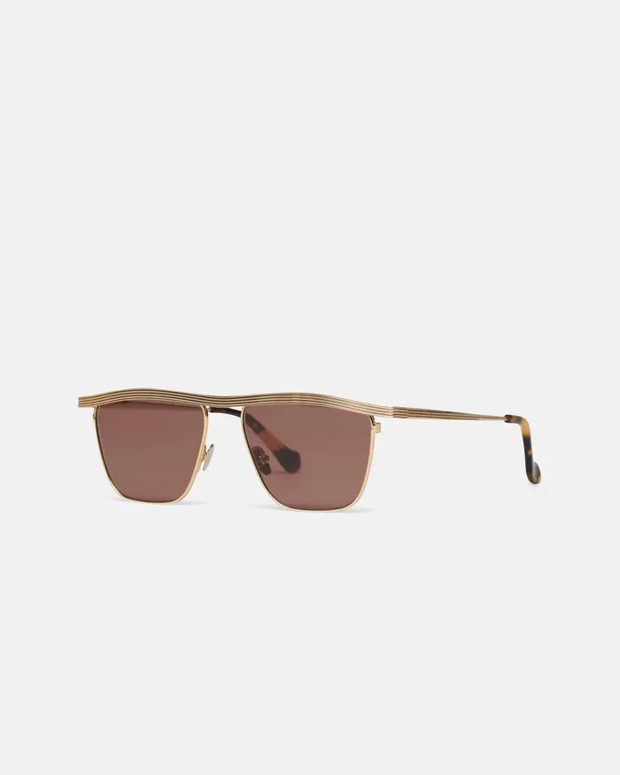 Noran Sunglasses Gold WomenMen Nanushka Eyewear
