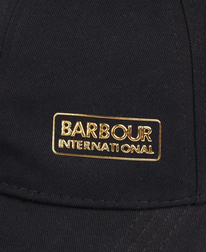 Norton Sports Cap Black Women Barbour Hats