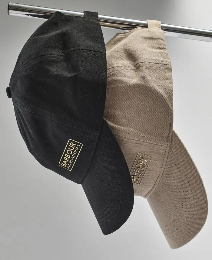 Norton Sports Cap Black Women Barbour Hats
