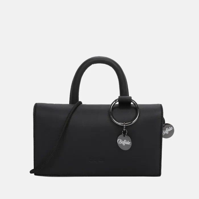 On String Black Buffalo Bags