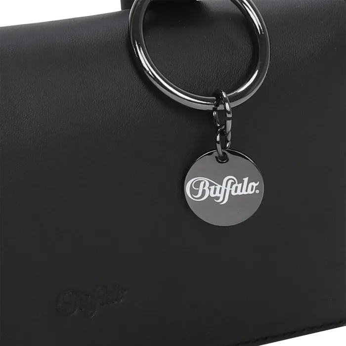 On String Black Buffalo Bags