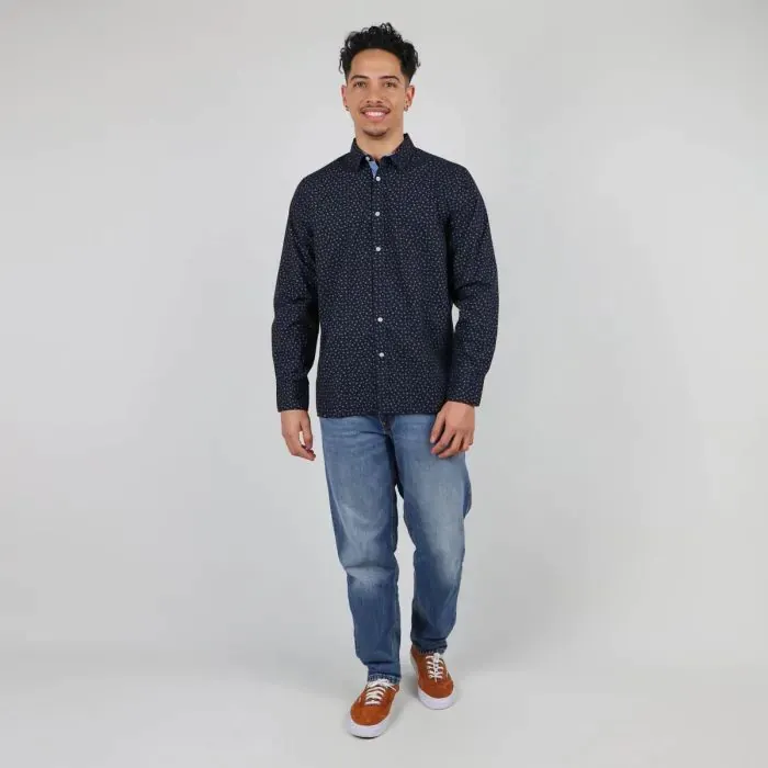 Oxbow Shirt Men Shirt Cerlag 8211 Deep Marine