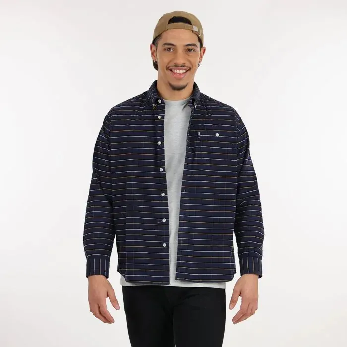 Oxbow Shirt Men Shirt Cotuka 8211 Deep Marine
