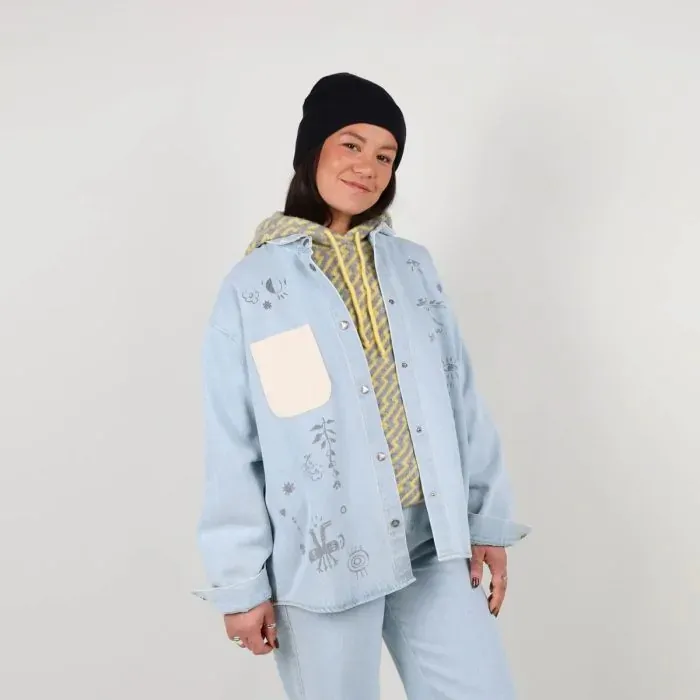 Oxbow Shirt Women Shirt Cocha 8211 Light Blue