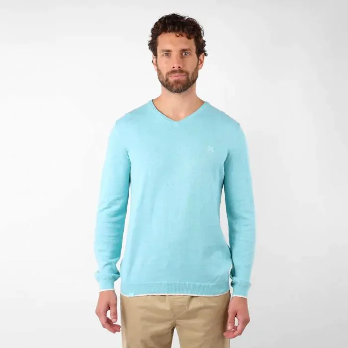 Oxbow Sweater Men Sweater Pivega 8211 Topaze Chin