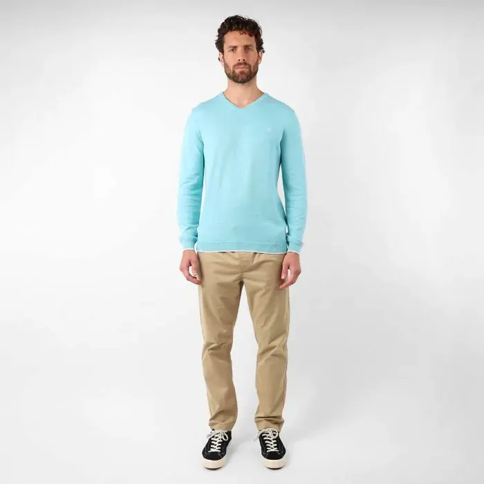 Oxbow Sweater Men Sweater Pivega 8211 Topaze Chin