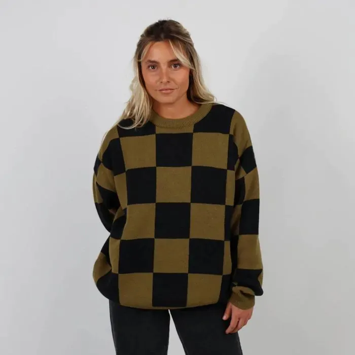 Oxbow Sweater MenWomen Collector Sweater Alexandre 8211 Kaki