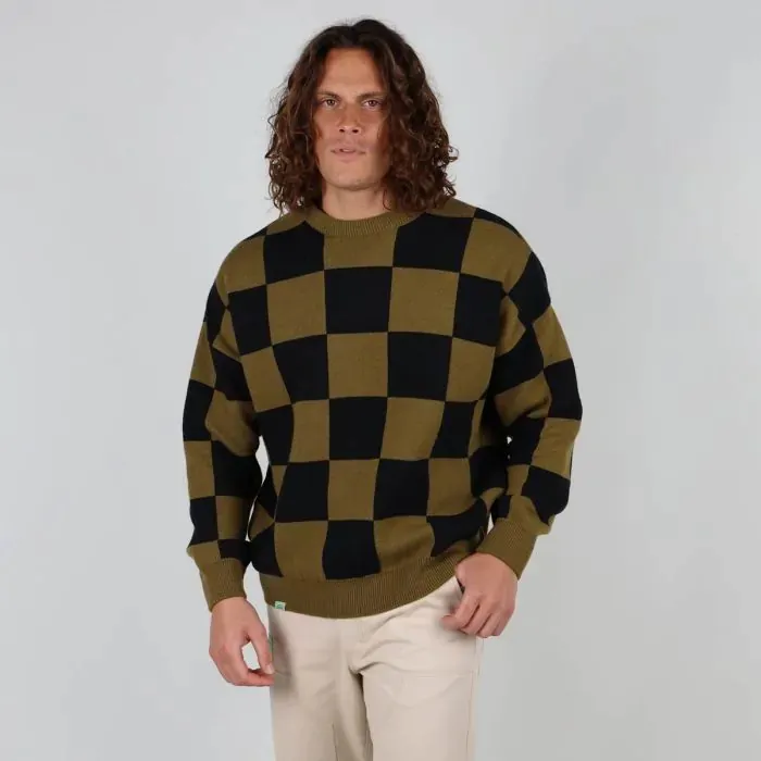 Oxbow Sweater MenWomen Collector Sweater Alexandre 8211 Kaki